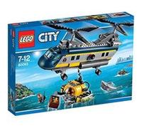 Lego city - 60093 - jeu de construction - l'hélicoptère de haute-mer G