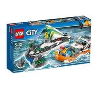 Lego city 60168 le sauvetage du voilier multicolore G