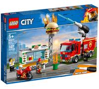 LEGO City 60214 Intervention des Pompiers au Restaurant de Hamburgers Neuf-New