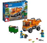 LEGO® City 60220 Le camion de poubelle, Jouet Véhicule avec 2 Mini-figurines et Accessoires, Cadeau pour Enfants de 4 ans et +