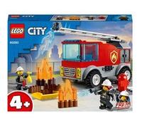 LEGO City 60280 – Le Camion des Pompiers avec Échelle, Véhicule Jouet