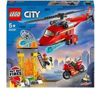 LEGO® City 60281 L’hélicoptère de secours des pompiers G