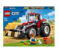 LEGO Jouet de construction City 60287 Le Tracteur – Lapin & fermier – Idée cadeau 5 ans et plus