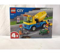LEGO 60325 City Great Vehicles Le Camion Bétonnière, Jouet Véhicules de Construction pour Les Enfants Dès 4 Ans