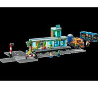 LEGO city 60335 La gare Idée Cadeau,Maquette,Décoration Maison