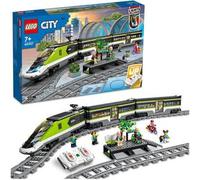 LEGO City 60337 : Train de Voyageurs Express Télécommandé avec Minifigurines
