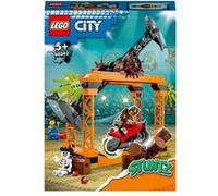 LEGO City Jeu de construction – Le défi de cascade : l'attaque des requins – 60342