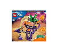 LEGO® City Stuntz 60359 Le Défi de Cascade : le Tremplin Jouet 2-en-1 avec Moto Dinosaure