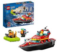 LEGO® City 60373 Le bateau de sauvetage des pompiers
