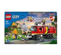 LEGO City – Jouet Camion d'intervention des pompiers 60374, avec drones et figurines