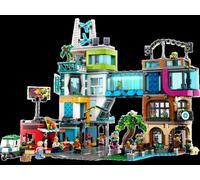 LEGO city 60380 Le centre-ville Idée Cadeau,Maquette,Décoration Maison