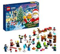 LEGO® City 60381 Calendrier de l'Avent 2023 - LEGO - 24 Cadeaux dont Figurines du Père Noël et du Renne