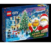 LEGO city 60381 Calendrier de l'Avent LEGO® City 2023 Idée Cadeau,Maquette,Décoration Maison