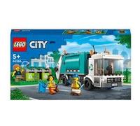 LEGO® City 60386 Le Camion de Recyclage, Jouet Camion-Poubelle, Jeu Éducatif Enfants 5 Ans