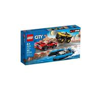 LEGO® City 60395 Ensemble de véhicules de course