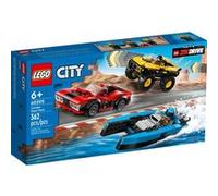 LEGO® City 60395 Le pack de véhicules de course