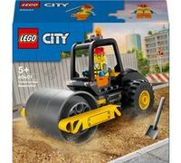 LEGO Jeu de construction City – Rouleau compresseur de chantier 60401 avec minifigurines, dès 5 ans