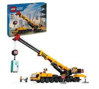 LEGO Set de construction City 60409 Grue de chantier mobile jaune cadeau pour enfants