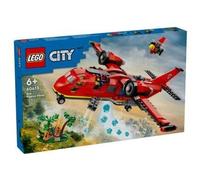 Lego City 60413 Avion de sauvetage des pompiers - Intervention Incendie Feu