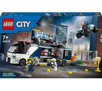 LEGO Jouet Le Laboratoire de Police Scientifique Mobile 60418 – Quad & minifigurines – Dès 7 ans