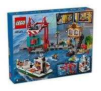 LEGO® City 60422 Le port et le navire marchand