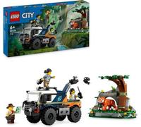 LEGO City 60426 Le camion tout-terrain de l'explorateur de la jungle, jouet enfant 6 ans