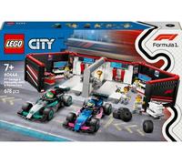 LEGO City 60444 Garage de F1 et voitures Mercedes-AMG et Alpine