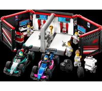 LEGO city 60444 Garage de F1® et voitures Mercedes-AMG et Alpine Idée Cadeau,Maquette,Décoration Maison