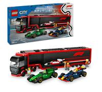LEGO City 60445 Camion de F1® avec voitures de F1® RB20 et AMR24