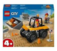 LEGO City La chargeuse de Chantier Jaune - Véhicule de Construction pour Jeunes Enfants avec 2 minifigurines d’ouvriers et des Accessoires - Cadeau Montessori pour garçons et Filles dès 4 Ans 60450