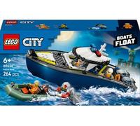 LEGO® City 60456 La course-poursuite en bateau de police