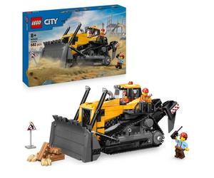 LEGO City 60466 Le Bulldozer Jaune - Jeu de construction dès 8 ans