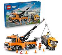 LEGO Le remorqueur avec grue pour poids lourd