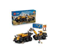 LEGO City 60494 Chargeuse frontale et Camion Benne 1132 pièces Noir Rouge