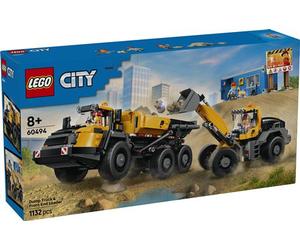 LEGO® City 60494 Le camion-benne et la chargeuse frontale