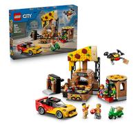 LEGO City 60496 La pizzeria et ses véhicules de livraison