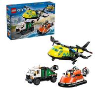 LEGO City 60505 - Ensemble Avion, Camion de service et Aéroglisseur