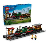 LEGO City 60511 Le Train à Vapeur Rétro - Jouet Garçon ou Fille dès 7 ans - Maquette STEM