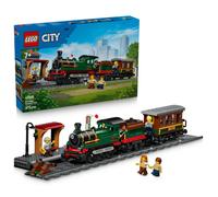 LEGO City 60511 Le Train à Vapeur Rétro - Jouet Garçon ou Fille dès 7 ans - Maquette STEM