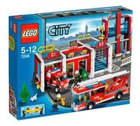 LEGO® City 7208 La caserne des pompiers G