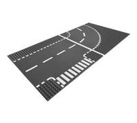 LEGO City 7281 - Plaques de route - intersection et virage