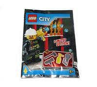 Lego City 951704 Lot de Figurines de Pompier en Aluminium