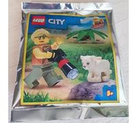 Lego City 952112 Jessica Sharpe Lot de mini figurines et bébé lion