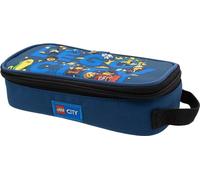 LEGO® City Awaits Trousse Rectangulaire - Bleu, Bleu, Astuccio rettangolare da 21 cm, Trousse rectangulaire