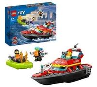 LEGO® City 60373 Le bateau de sauvetage des pompiers