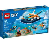 LEGO® City Bateau d'exploration de la mer - 60377 NOUVEAU Pièces 182x