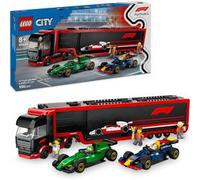 LEGO® City Camion de F1® avec voitures de F1® RB20 et AMR24 (60445)
