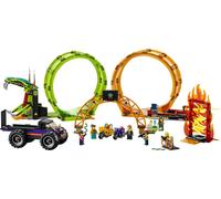 LEGO City Ensemble de Construction Arène de Cascade Double Boucle Lot de 598