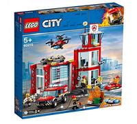 Lego City Feuerwehrstation 60215 (509 Teile) mit Licht & Sound - 2019