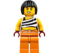 LEGO City : Figurine "Femme en haut à rayures